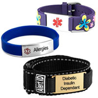 Medical Alert Bracelets, Medical ID Bracelets