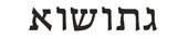 joshua in hebrew