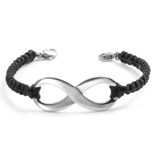 Infinity Macrame Medical Bracelets for Women inset 1
