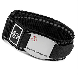 Athletic Sports ID Bracelets Variety Pack for Medical Tags inset 1