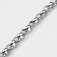 1.2mm Sterling Silver Rolo Neck Chains inset 1