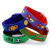 4 Large Boys Sports Straps Pack for Medical Tags