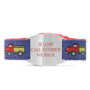 Child Truck Stop Safety ID Bracelet 