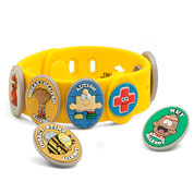 Allermates Kids Bracelet for Allergy and Medical Charms