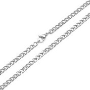 4mm Curb Link Stainless Steel Chain 28 inch