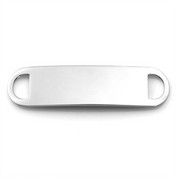 Surgical Steel ID Tag for Custom Bracelets