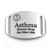 Asthma Alert Tag