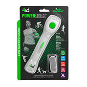 PowerArmz Green - Adjustable LED Armband Multi-Lang
