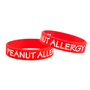 Peanut Allergy Bracelet - 3 Pack - (Medium) 