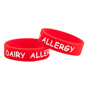 Stat Kids Dairy Allergy Bracelet - 3 Pack - (X-Small) - HSKU:9502-XS3