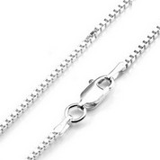 1.5mm Sterling Box Neck Chains