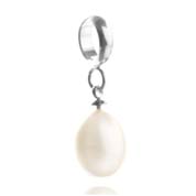 Freshwater Pearl Stainless Charm for Echo Wrap Bracelets