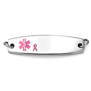 Breast Cancer Awareness Medical Tag