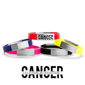 Cancer is... Silicone Medical Alert Bracelets