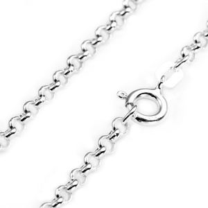 2.6mm Sterling Silver Rolo Chains