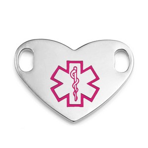 LG Pink Symbol Medical ID Tag
