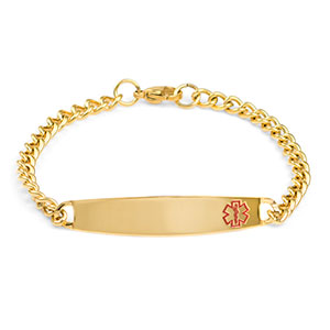 Laren Gold Medical Bracelet For Her