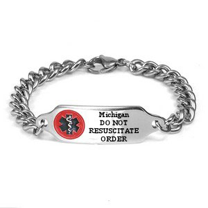 michigan do not resuscitate medical id bracelet 7 9 in michigan do not resuscitate form