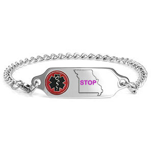 Missouri Do Not Resuscitate Bracelet