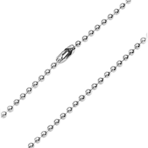 2.4mm Polished Stainless Ball Chains