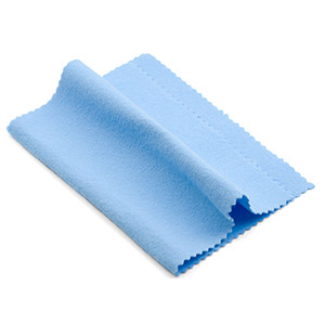 Single Pack Baby Blue Polishing Cloth